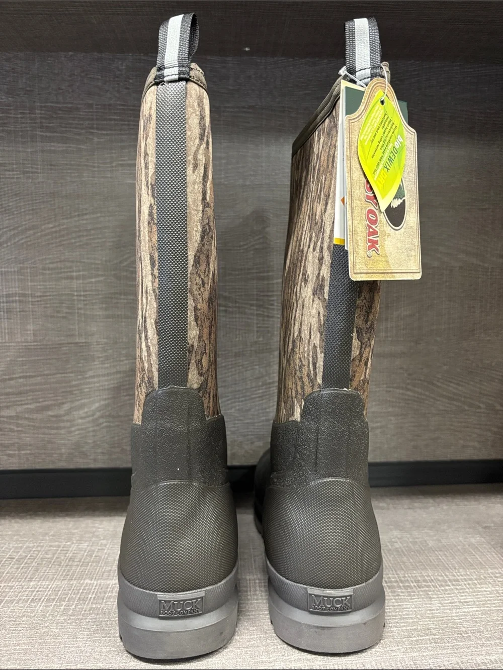Men's Muck Chore Classic Tall Boot (Brown/Mossy Oak) - Size 7